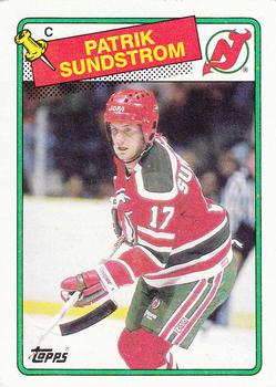 #67 Patrik Sundstrom - New Jersey Devils - 1988-89 Topps Hockey