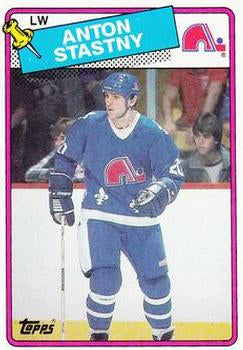 #98 Anton Stastny - Quebec Nordiques - 1988-89 Topps Hockey