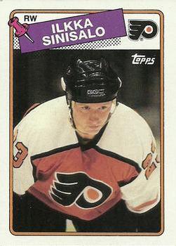 #111 Ilkka Sinisalo - Philadelphia Flyers - 1988-89 Topps Hockey