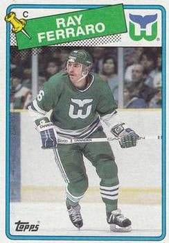 #114 Ray Ferraro - Hartford Whalers - 1988-89 Topps Hockey