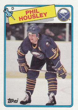 #119 Phil Housley - Buffalo Sabres - 1988-89 Topps Hockey