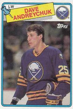 #163 Dave Andreychuk - Buffalo Sabres - 1988-89 Topps Hockey