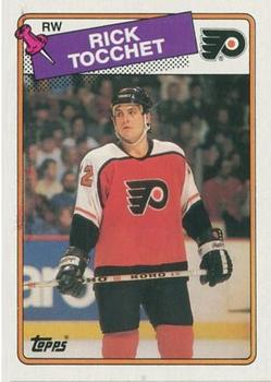 #177 Rick Tocchet - Philadelphia Flyers - 1988-89 Topps Hockey