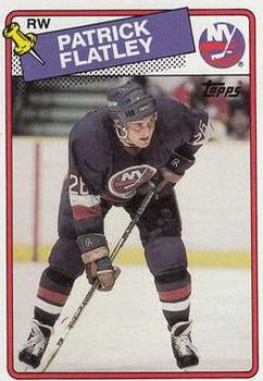 #191 Patrick Flatley - New York Islanders - 1988-89 Topps Hockey