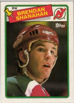#122 Brendan Shanahan - New Jersey Devils - 1988-89 Topps Hockey