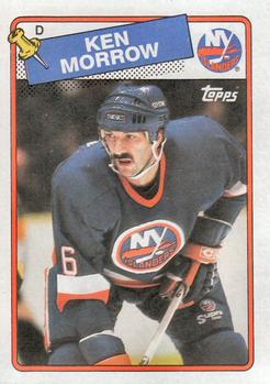 #53 Ken Morrow - New York Islanders - 1988-89 Topps Hockey