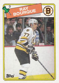 #73 Ray Bourque - Boston Bruins - 1988-89 Topps Hockey