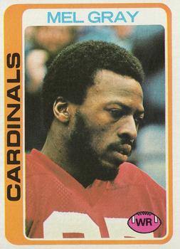 #486 Mel Gray - St. Louis Cardinals - 1978 Topps Football