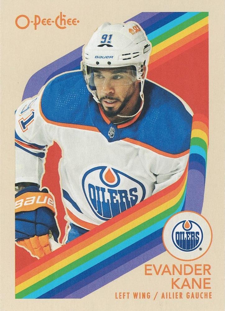 #486 Evander Kane - Edmonton Oilers - 2023-24 O-Pee-Chee - Retro Hockey