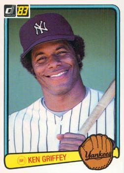 #486 Ken Griffey - New York Yankees - 1983 Donruss Baseball