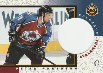 #3 Peter Forsberg - Colorado Avalanche - 1997-98 Pinnacle Mint Collection Hockey