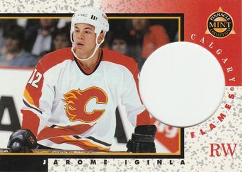 #9 Jarome Iginla - Calgary Flames - 1997-98 Pinnacle Mint Collection Hockey