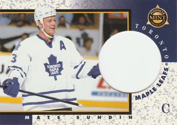 #10 Mats Sundin - Toronto Maple Leafs - 1997-98 Pinnacle Mint Collection Hockey