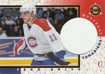 #15 Saku Koivu - Montreal Canadiens - 1997-98 Pinnacle Mint Collection Hockey