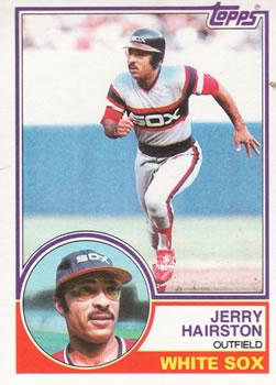 #487 Jerry Hairston - Chicago White Sox - 1983 Topps Baseball