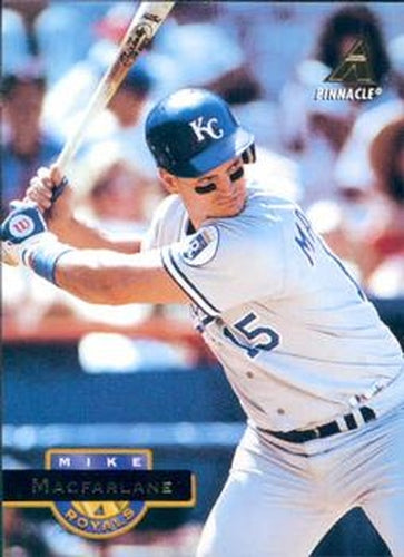 #488 Mike Macfarlane - Kansas City Royals - 1994 Pinnacle Baseball