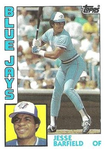 #488 Jesse Barfield - Toronto Blue Jays - 1984 Topps Baseball