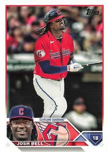 #488 Josh Bell - Cleveland Guardians - 2023 Topps Baseball