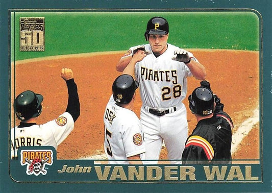 #488 John Vander Wal - Pittsburgh Pirates - 2001 Topps Baseball