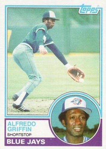 #488 Alfredo Griffin - Toronto Blue Jays - 1983 Topps Baseball