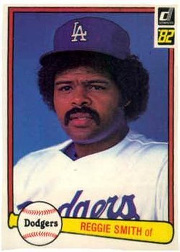 #488 Reggie Smith - Los Angeles Dodgers - 1982 Donruss Baseball