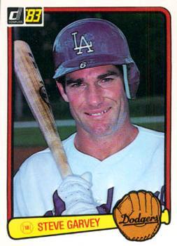 #488 Steve Garvey - Los Angeles Dodgers - 1983 Donruss Baseball