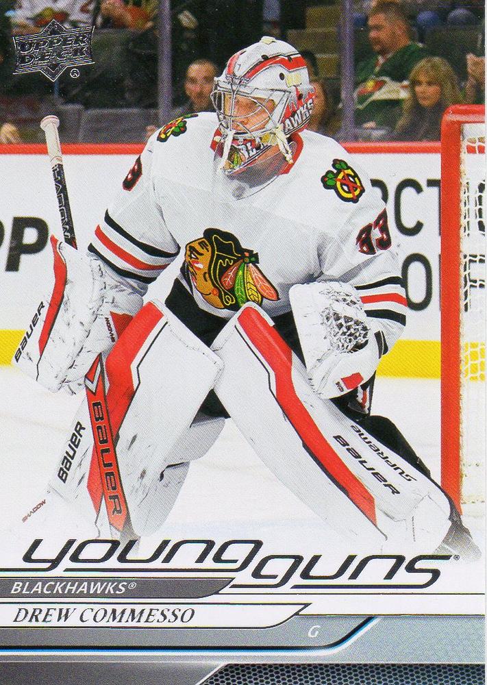 #488 Drew Commesso - Chicago Blackhawks - 2024-25 Upper Deck Hockey