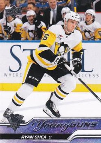 #489 Ryan Shea - Pittsburgh Penguins -2023-24 Upper Deck Hockey