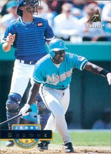 #489 Jerry Browne - Florida Marlins - 1994 Pinnacle Baseball