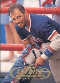 #489 Jim Leyritz - Boston Red Sox - 1998 Fleer Tradition Baseball