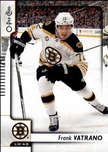 #489 Frank Vatrano - Boston Bruins - 2017-18 O-Pee-Chee Hockey