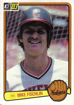 #489 Mike Fischlin - Cleveland Indians - 1983 Donruss Baseball