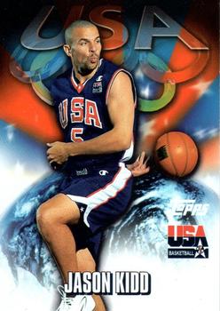 #48 Jason Kidd - USA - 2000 Topps Team USA Basketball