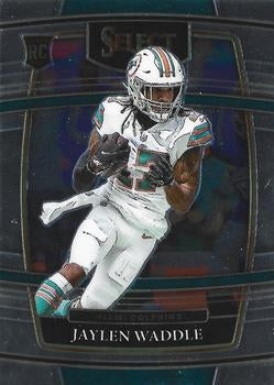 #48 Jaylen Waddle - Miami Dolphins - 2021 Panini Select Football