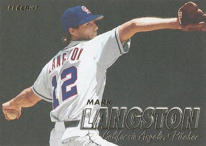 #48 Mark Langston - California Angels - 1997 Fleer Baseball