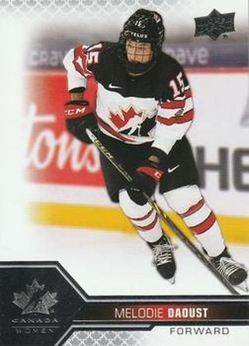 #48 Melodie Daoust - Canada - 2022-23 Upper Deck Team Canada Juniors Hockey