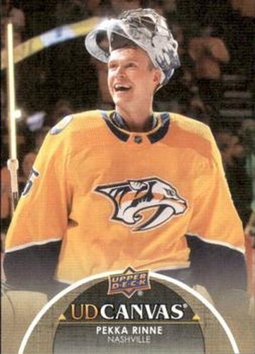 #C48 Pekka Rinne - Nashville Predators - 2021-22 Upper Deck - UD Canvas Hockey
