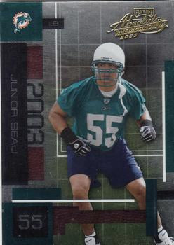 #48 Junior Seau - Miami Dolphins - 2003 Playoff Absolute Memorabilia Football