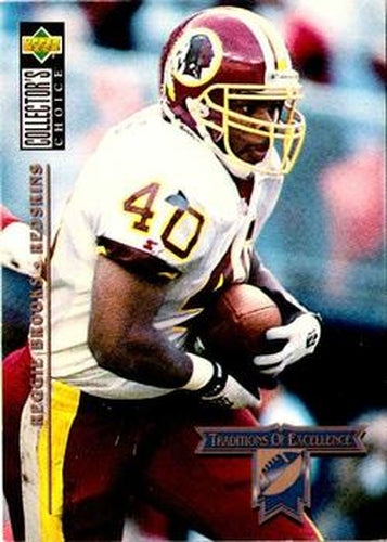 #48 Reggie Brooks - Washington Redskins - 1994 Collector's Choice Football