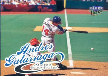 #48 Andres Galarraga - Atlanta Braves - 1999 Ultra Baseball