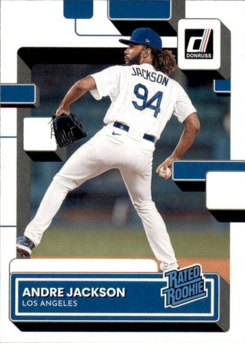 #48 Andre Jackson - Los Angeles Dodgers - 2022 Donruss Baseball