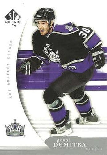 #48 Pavol Demitra - Los Angeles Kings - 2005-06 SP Authentic Hockey