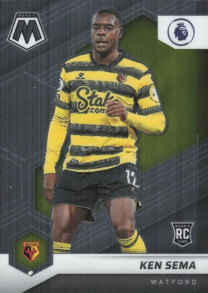 #48 Ken Sema - Watford - 2021-22 Panini Mosaic Premier League Soccer