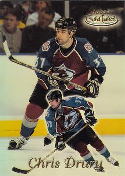 #48 Chris Drury - Colorado Avalanche - 1999-00 Topps Gold Label Hockey
