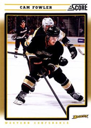 #48 Cam Fowler - Anaheim Ducks - 2012-13 Score - Gold Rush Hockey