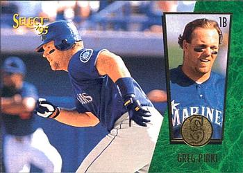 #48 Greg Pirkl - Seattle Mariners - 1995 Select Baseball