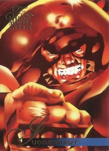 #48 Juggernaut - 1995 Flair Marvel Annual