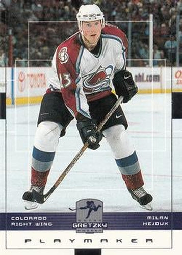 #48 Milan Hejduk - Colorado Avalanche - 1999-00 Upper Deck Wayne Gretzky Hockey