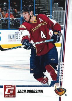 #48 Zach Bogosian - Atlanta Thrashers - 2010-11 Donruss Hockey