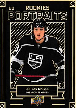 #P-48 Jordan Spence - Los Angeles Kings - 2022-23 Upper Deck - UD Portraits Hockey